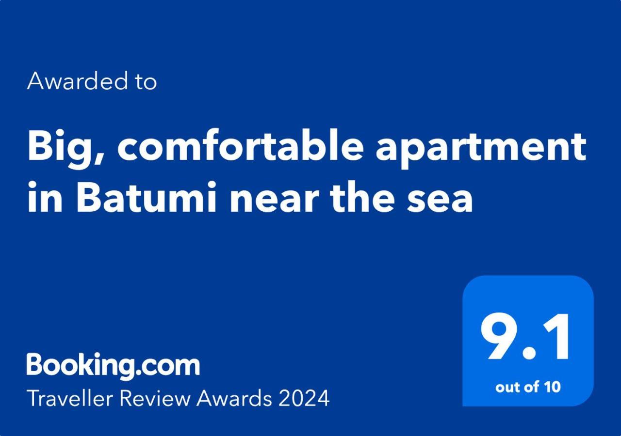 Big, Comfortable Apartment In Batumi Near The Sea Dış mekan fotoğraf